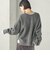 《予約》〈手洗い可能〉ウール カシミヤ 2WAY ヘンリーネック プルオーバー