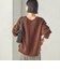 《予約》〈手洗い可能〉ウール カシミヤ 2WAY ヘンリーネック プルオーバー