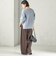 《予約》〈手洗い可能〉ウール カシミヤ 2WAY ヘンリーネック プルオーバー