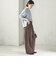 《予約》〈手洗い可能〉ウール カシミヤ 2WAY ヘンリーネック プルオーバー