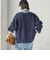 《予約》〈手洗い可能〉ウール カシミヤ 2WAY ヘンリーネック プルオーバー