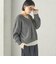 《予約》〈手洗い可能〉ウール カシミヤ V ネック プルオーバー