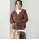 《予約》〈手洗い可能〉ウール カシミヤ V ネック プルオーバー