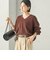 《予約》〈手洗い可能〉ウール カシミヤ V ネック プルオーバー