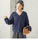 〈手洗い可能〉ウール カシミヤ V ネック プルオーバー
