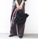《予約》【WEB限定】フリル ジャカード トートバッグ M