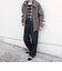 PURE WOOL MELTON リラックス ジップアップ ブルゾン◆