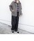 PURE WOOL MELTON リラックス ジップアップ ブルゾン◆