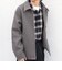 PURE WOOL MELTON リラックス ジップアップ ブルゾン◆