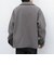 PURE WOOL MELTON リラックス ジップアップ ブルゾン◆