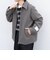 PURE WOOL MELTON リラックス ジップアップ ブルゾン◆