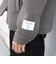 PURE WOOL MELTON リラックス ジップアップ ブルゾン◆