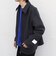 PURE WOOL MELTON リラックス ジップアップ ブルゾン◆