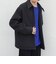 PURE WOOL MELTON リラックス ジップアップ ブルゾン◆