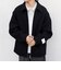 PURE WOOL MELTON リラックス ジップアップ ブルゾン◆