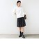 《予約》【WEB限定】〈洗濯機可能〉オーガニックコットン フリル ロングスリーブ TEE