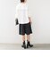 《予約》【WEB限定】〈洗濯機可能〉オーガニックコットン フリル ロングスリーブ TEE