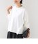 《予約》【WEB限定】〈洗濯機可能〉オーガニックコットン フリル ロングスリーブ TEE