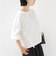 《予約》【WEB限定】〈洗濯機可能〉オーガニックコットン フリル ロングスリーブ TEE
