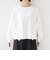 《予約》【WEB限定】〈洗濯機可能〉オーガニックコットン フリル ロングスリーブ TEE