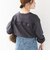 《予約》【WEB限定】〈洗濯機可能〉オーガニックコットン フリル ロングスリーブ TEE