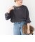 《予約》【WEB限定】〈洗濯機可能〉オーガニックコットン フリル ロングスリーブ TEE