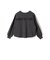 《予約》【WEB限定】〈洗濯機可能〉オーガニックコットン フリル ロングスリーブ TEE