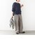 《予約》【WEB限定】〈洗濯機可能〉オーガニックコットン フリル ロングスリーブ TEE