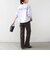 《予約》【WEB限定】〈洗濯機可能〉オーガニックコットン フリル ロングスリーブ TEE