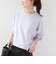 《予約》【WEB限定】〈洗濯機可能〉オーガニックコットン フリル ロングスリーブ TEE