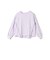 《予約》【WEB限定】〈洗濯機可能〉オーガニックコットン フリル ロングスリーブ TEE