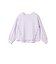 《予約》【WEB限定】〈洗濯機可能〉オーガニックコットン フリル ロングスリーブ TEE