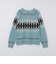 NOMARHYTHM TEXTILE:  Hand Knit Snowflake Sweater