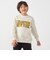 Champion: クルーネック カレッジライク プリント ロゴ スウェット<KIDS>