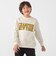 Champion: クルーネック カレッジライク プリント ロゴ スウェット<KIDS>