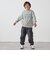 Champion: クルーネック カレッジライク プリント ロゴ スウェット<KIDS>