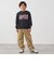 Champion: クルーネック カレッジライク プリント ロゴ スウェット<KIDS>