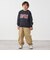 Champion: クルーネック カレッジライク プリント ロゴ スウェット<KIDS>