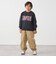 Champion: クルーネック カレッジライク プリント ロゴ スウェット<KIDS>