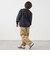 Champion: クルーネック カレッジライク プリント ロゴ スウェット<KIDS>