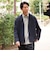 【WEB限定】〈手洗い可能〉ウールライク ノーカラー カーディガン ジャケット