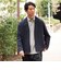 【WEB限定】〈手洗い可能〉ウールライク ノーカラー カーディガン ジャケット