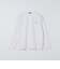 【WEB限定】ダブル ニット ビズ ネック ロングスリーブ Tシャツ