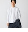 【WEB限定】ダブル ニット ビズ ネック ロングスリーブ Tシャツ