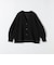《予約》〈手洗い可能〉カットジョーゼット Vネック ワイド カーディガン