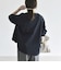 《予約》〈手洗い可能〉カットジョーゼット Vネック ワイド カーディガン