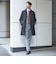 〈撥水加工〉シンサレート ライナー付き VENTILE(R) コットン ステンカラー コート