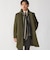 〈撥水加工〉シンサレート ライナー付き VENTILE(R) コットン ステンカラー コート