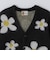 TOWNCRAFT: MOHAIR SHAGGY JACQUARD CARDIGAN