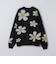 TOWNCRAFT: MOHAIR SHAGGY JACQUARD CARDIGAN